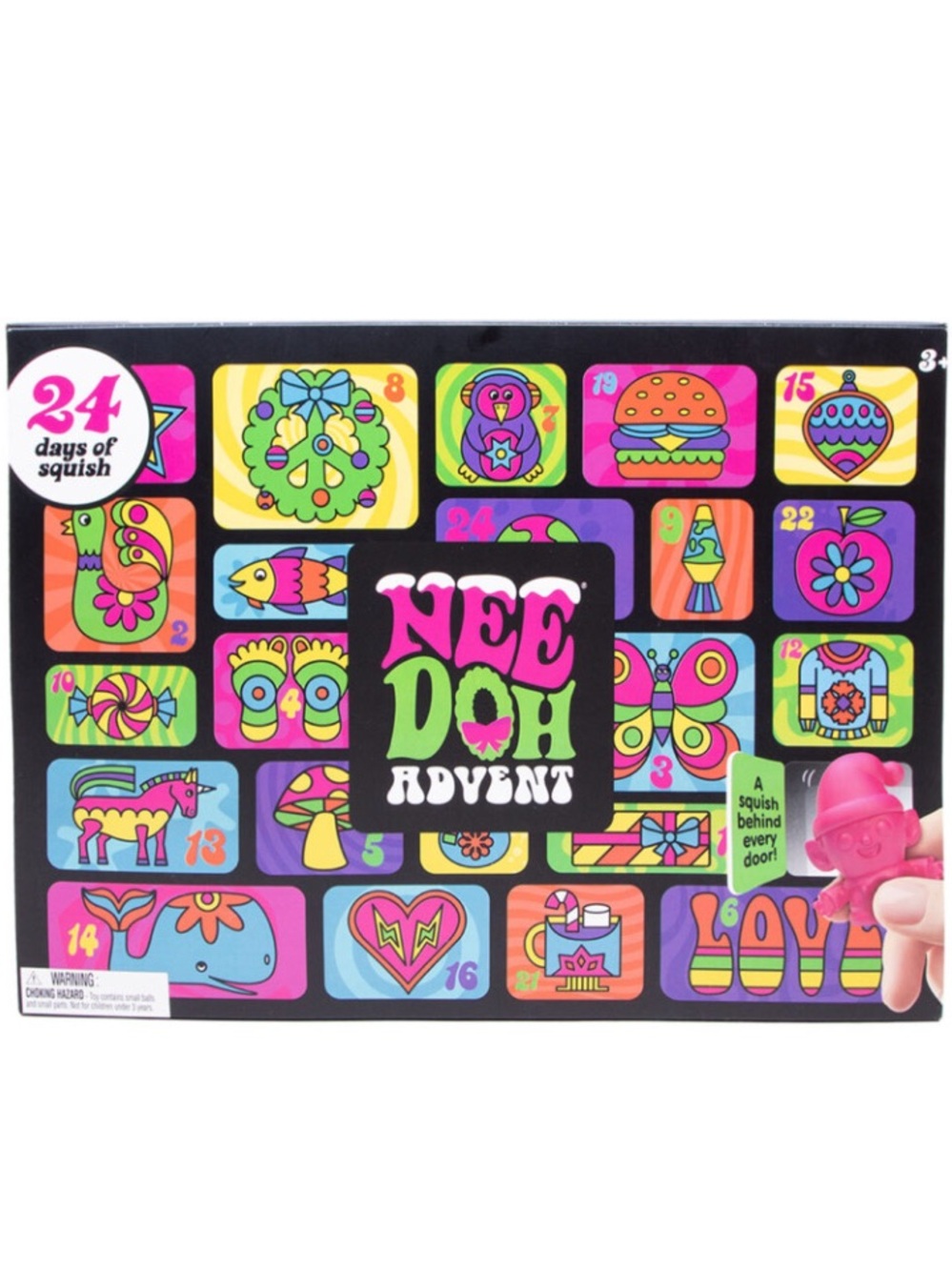 Schylling Needoh Christmas Advent Calender NEW